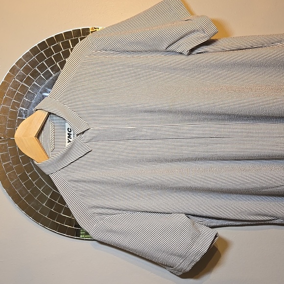 You Must Create YMC Joan Dress Striped Midi Seersucker - Picture 5 of 15